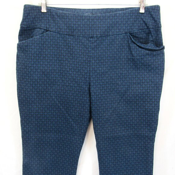 Lee Slim Fit Slim Leg Mid Rise Sculpting Straight Leg Pockets Pants 18 Short - Picture 2 of 10